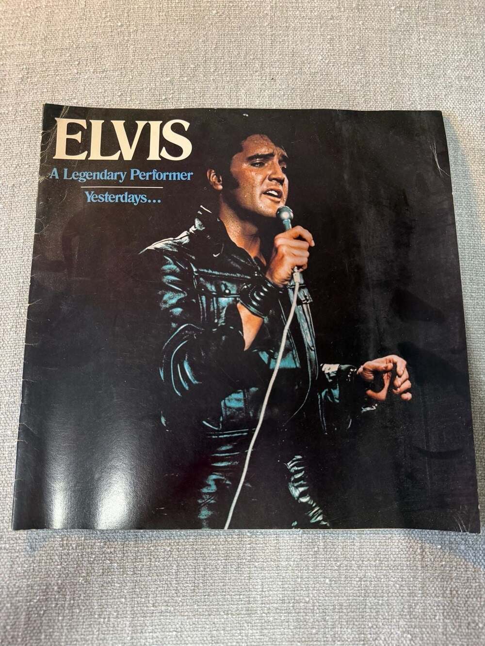 Elvis Presley A Legendary Performer Volume 3 Original Vinyl LP Insert Booklet